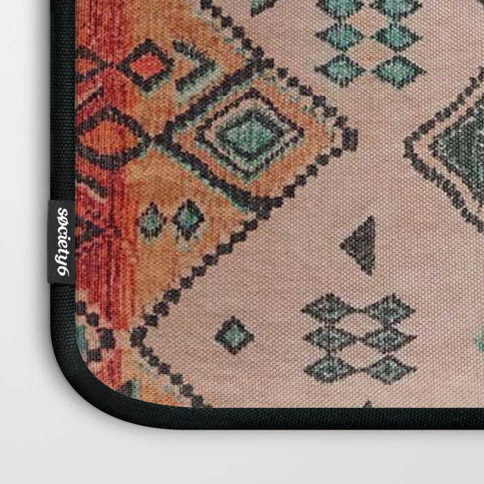 Moroccan Berber Traditional Rug Design Laptop Sleeve Gallery Image 3