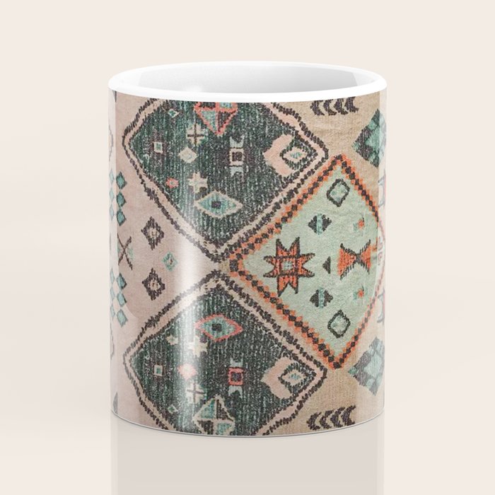 Moroccan Berber Traditional Rug Design Coffee Mug Gallery Image 4