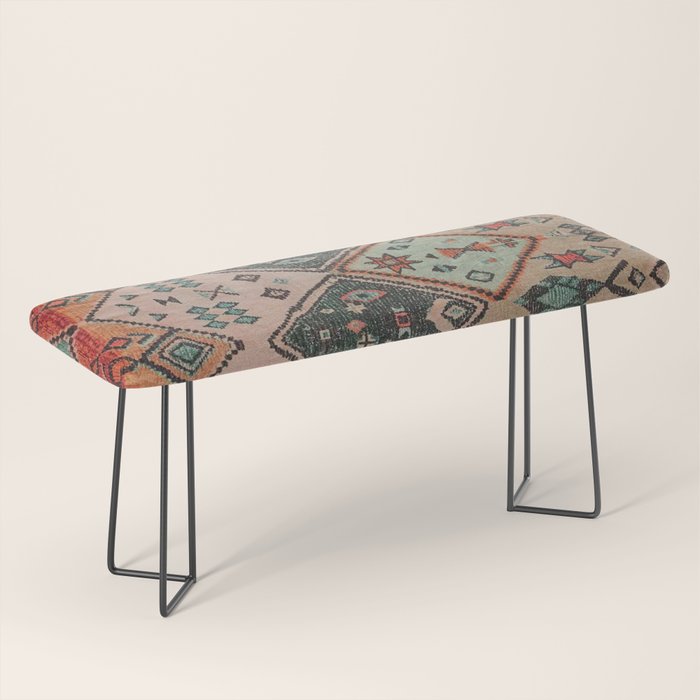 Moroccan Berber Traditional Rug Design Bench Gallery Image 1