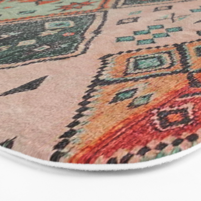 Moroccan Berber Traditional Rug Design Bath Mat Gallery Image 3