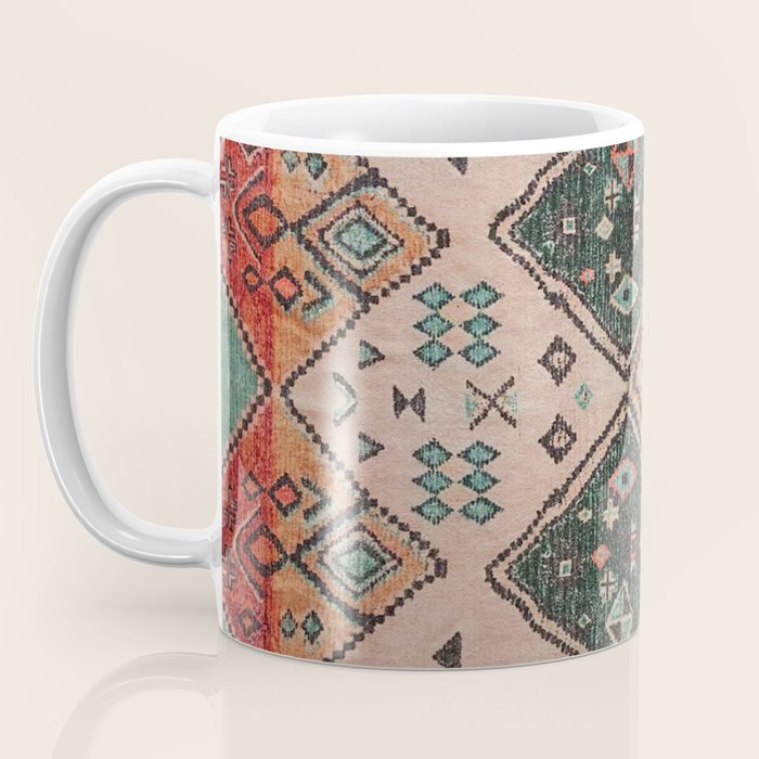 Moroccan Berber Traditional Rug Design Coffee Mug Gallery Image 3