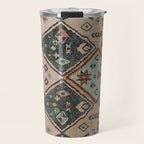 Moroccan Berber Traditional Rug Design Travel Mug Gallery Image 1