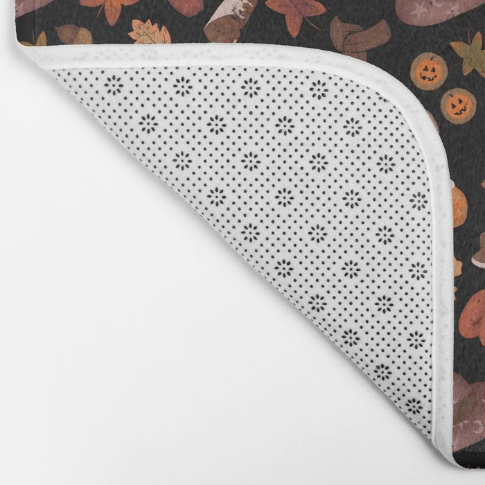 Cozy Halloween Bath Mat Gallery Image 2