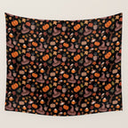 Cozy Halloween Wall Tapestry Gallery Image 4