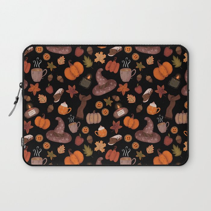 Cozy Halloween Laptop Sleeve Gallery Image 1