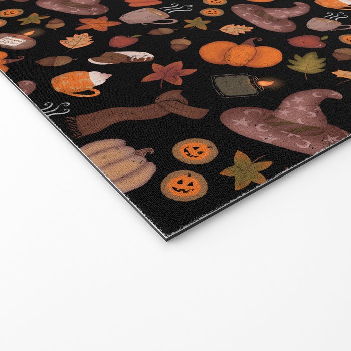 Cozy Halloween Welcome Mat Gallery Image 2