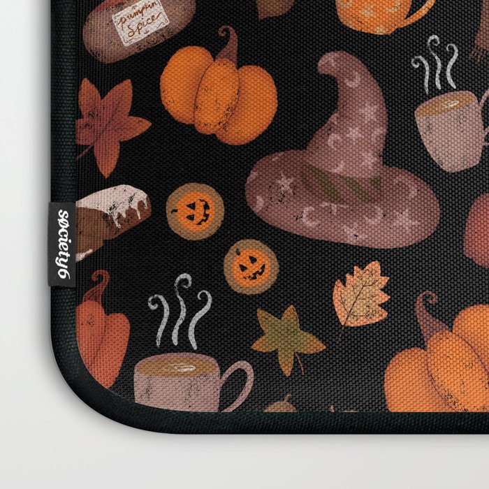 Cozy Halloween Laptop Sleeve Gallery Image 3