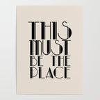 This Must Be The Place (Beige) Poster Gallery Image 4