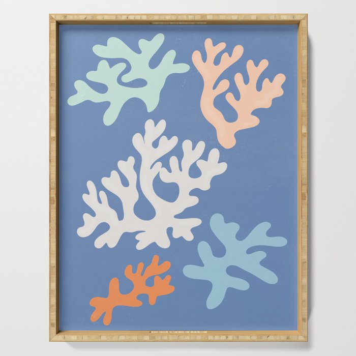 Coral Reef fragments Serving Tray Gallery Image 1
