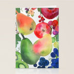 rainbow fruits Stationery Card Gallery Image 2