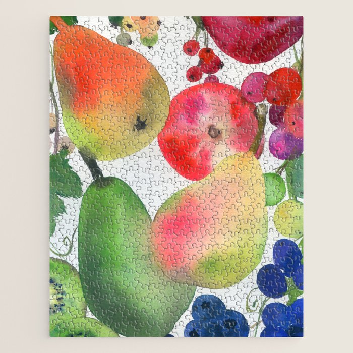 rainbow fruits Jigsaw Puzzle Gallery Image 1