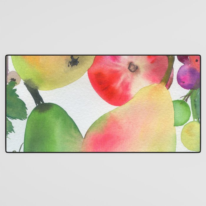 rainbow fruits Desk Mat Gallery Image 3