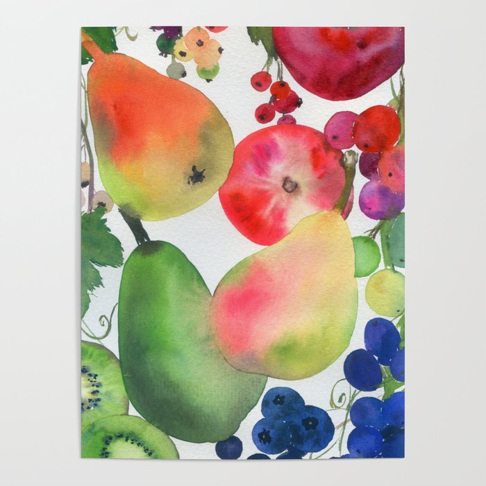 rainbow fruits Poster Gallery Image 4