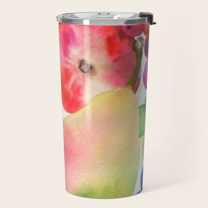 rainbow fruits Travel Mug Gallery Image 2
