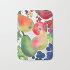 rainbow fruits Bath Mat Gallery Image 1