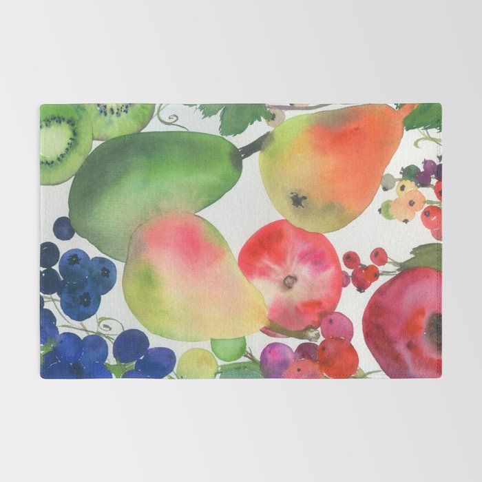 rainbow fruits Rug Gallery Image 2