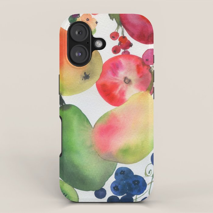rainbow fruits iPhone Case Gallery Image 1