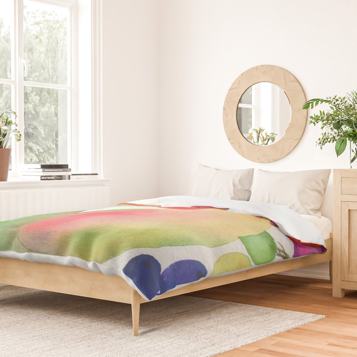 rainbow fruits Duvet Cover Gallery Image 2