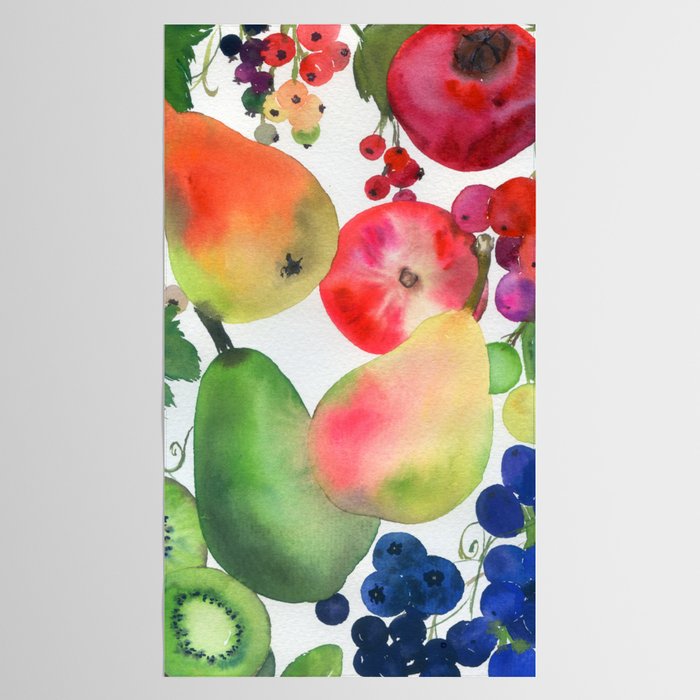 rainbow fruits Tablecloth Gallery Image 2