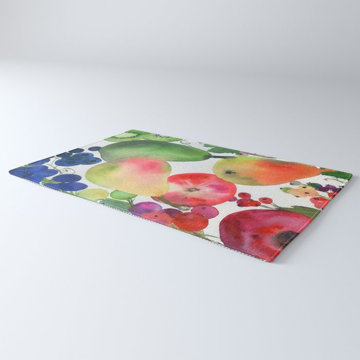 rainbow fruits Rug Gallery Image 3