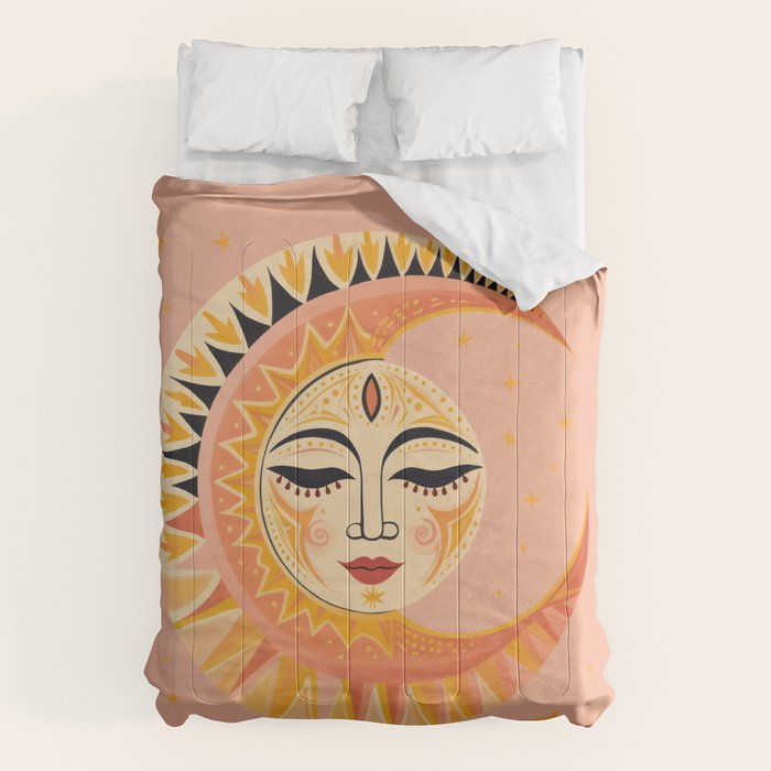 Magic Moon Celestial Spirit Comforter Gallery Image 6