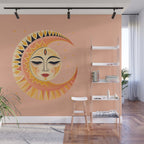 Magic Moon Celestial Spirit Wall Mural Gallery Image 1
