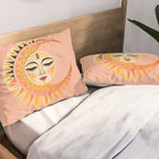 Magic Moon Celestial Spirit Pillow Sham Gallery Image 2