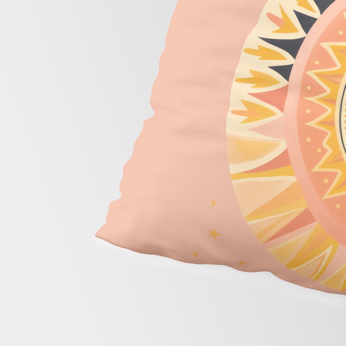 Magic Moon Celestial Spirit Pillow Sham Gallery Image 4