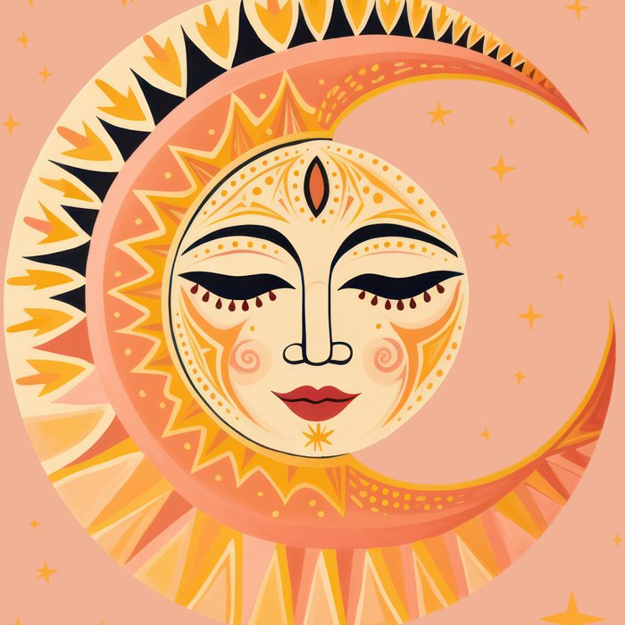 Magic Moon Celestial Spirit Coffee Mug Gallery Image 2