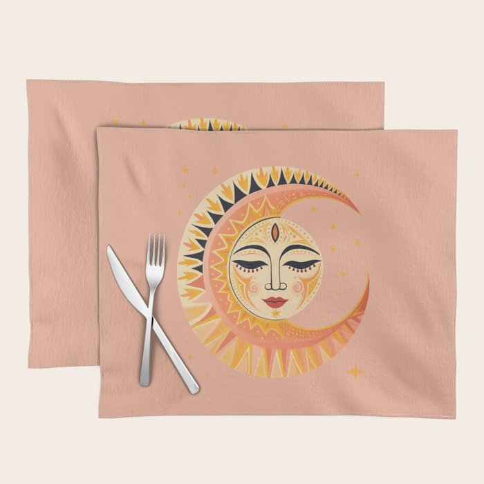 Magic Moon Celestial Spirit Placemat Gallery Image 1