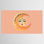 Magic Moon Celestial Spirit Tablecloth Gallery Image 2