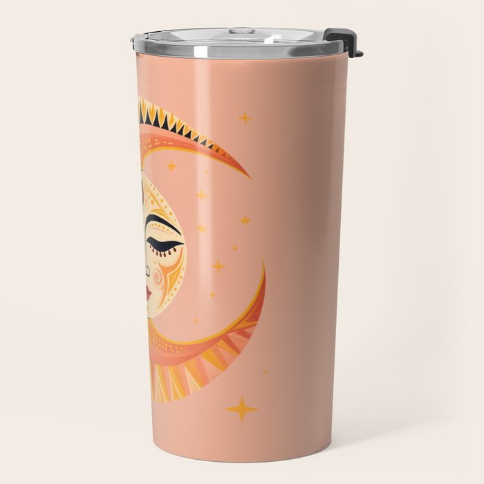 Magic Moon Celestial Spirit Travel Mug Gallery Image 2