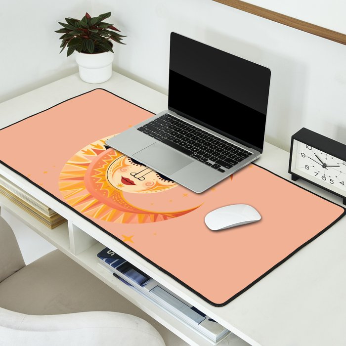 Magic Moon Celestial Spirit Desk Mat Gallery Image 2