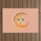 Magic Moon Celestial Spirit Outdoor Rug Gallery Image 1