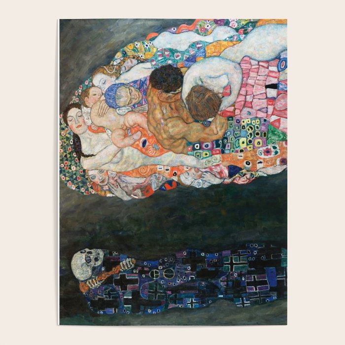 Death and Life by Gustav Klimt Poster Gallery Image 4