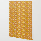 Banana Pattern - Ochre Wallpaper Gallery Image 2
