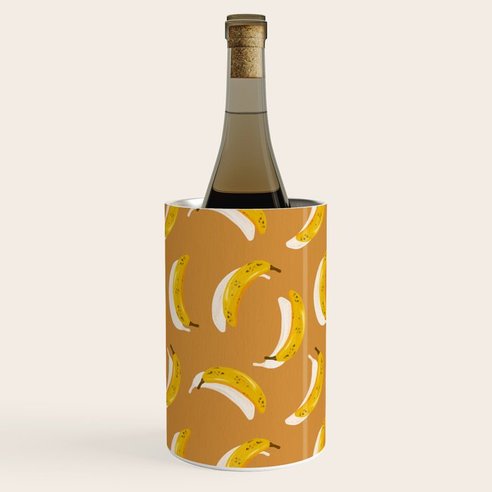 Banana Pattern - Ochre Wine Chiller Gallery Image 3