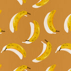 Banana Pattern - Ochre Coffee Mug Gallery Image 2