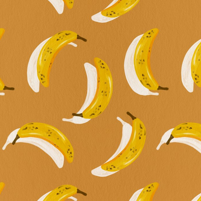 Banana Pattern - Ochre Coffee Mug Gallery Image 2