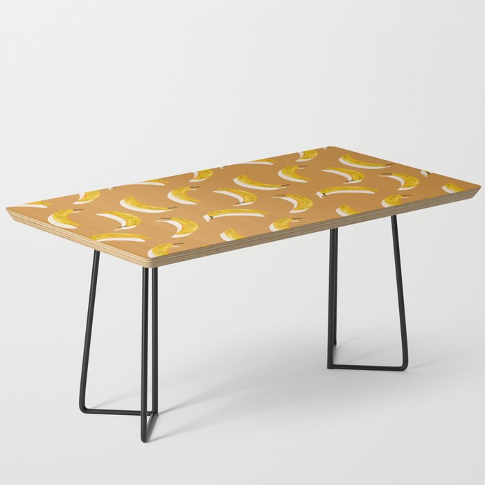 Banana Pattern - Ochre Coffee Table Gallery Image 1