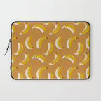 Banana Pattern - Ochre Laptop Sleeve Gallery Image 1