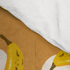 Banana Pattern - Ochre Comforter Gallery Image 4