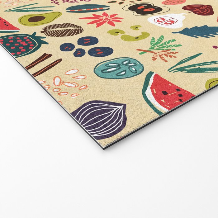 Fruit and Spice Rack Welcome Mat Gallery Image 2