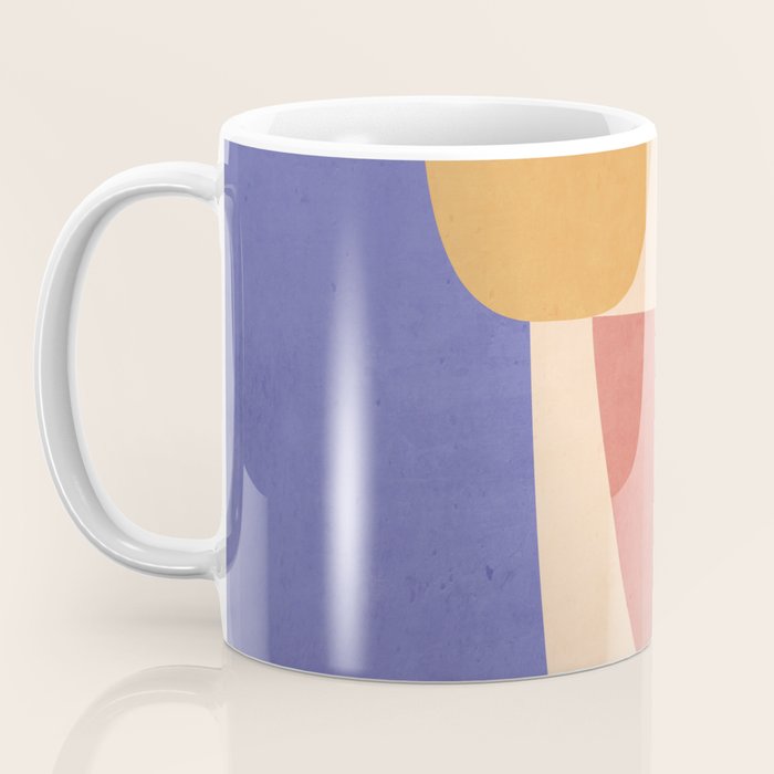 Modern Abstract Minimal Shapes 98 Coffee Mug Gallery Image 3