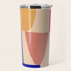 Modern Abstract Minimal Shapes 98 Travel Mug Gallery Image 1