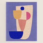 Modern Abstract Minimal Shapes 98 Jigsaw Puzzle Gallery Image 1