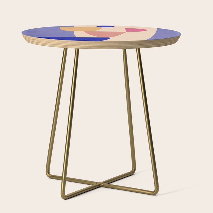 Modern Abstract Minimal Shapes 98 Side Table Gallery Image 1