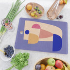 Modern Abstract Minimal Shapes 98 Cutting Board Gallery Image 2
