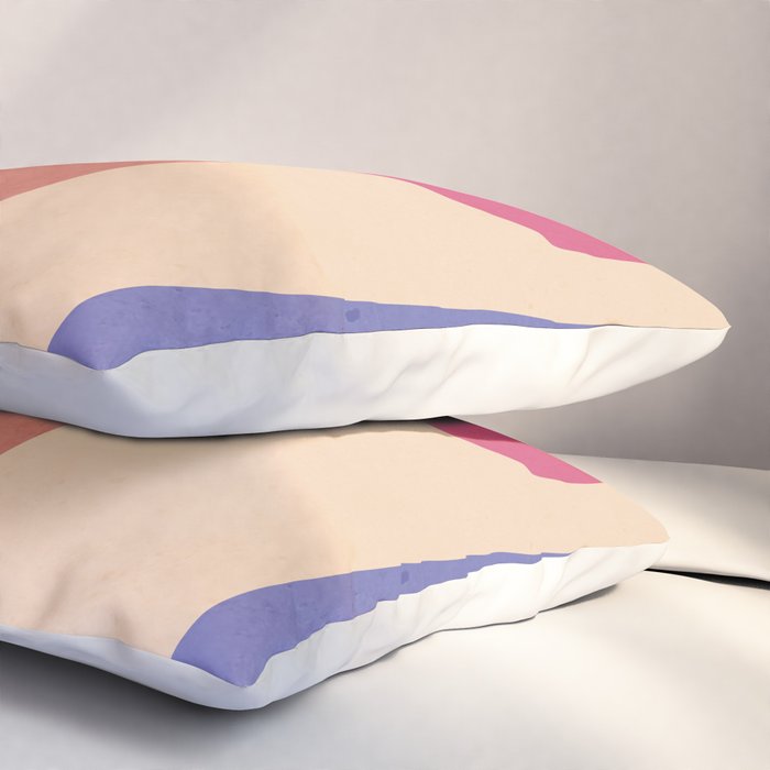 Modern Abstract Minimal Shapes 98 Pillow Sham Gallery Image 3
