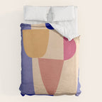 Modern Abstract Minimal Shapes 98 Duvet Cover Gallery Image 6